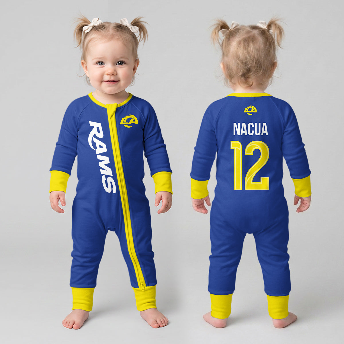 LA Rams Football!! Inspired Bamboo Convertible Zippy
