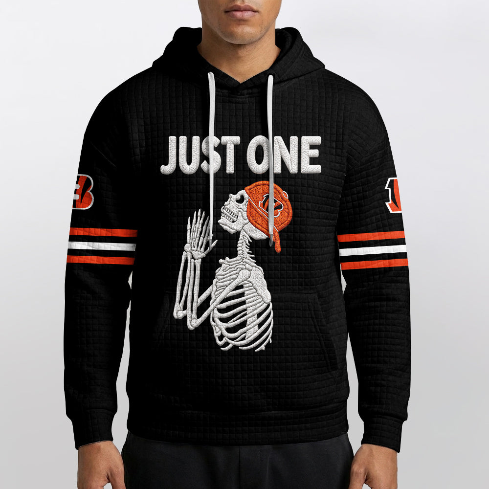 Cincinnati B. Football Waffle Hoodie