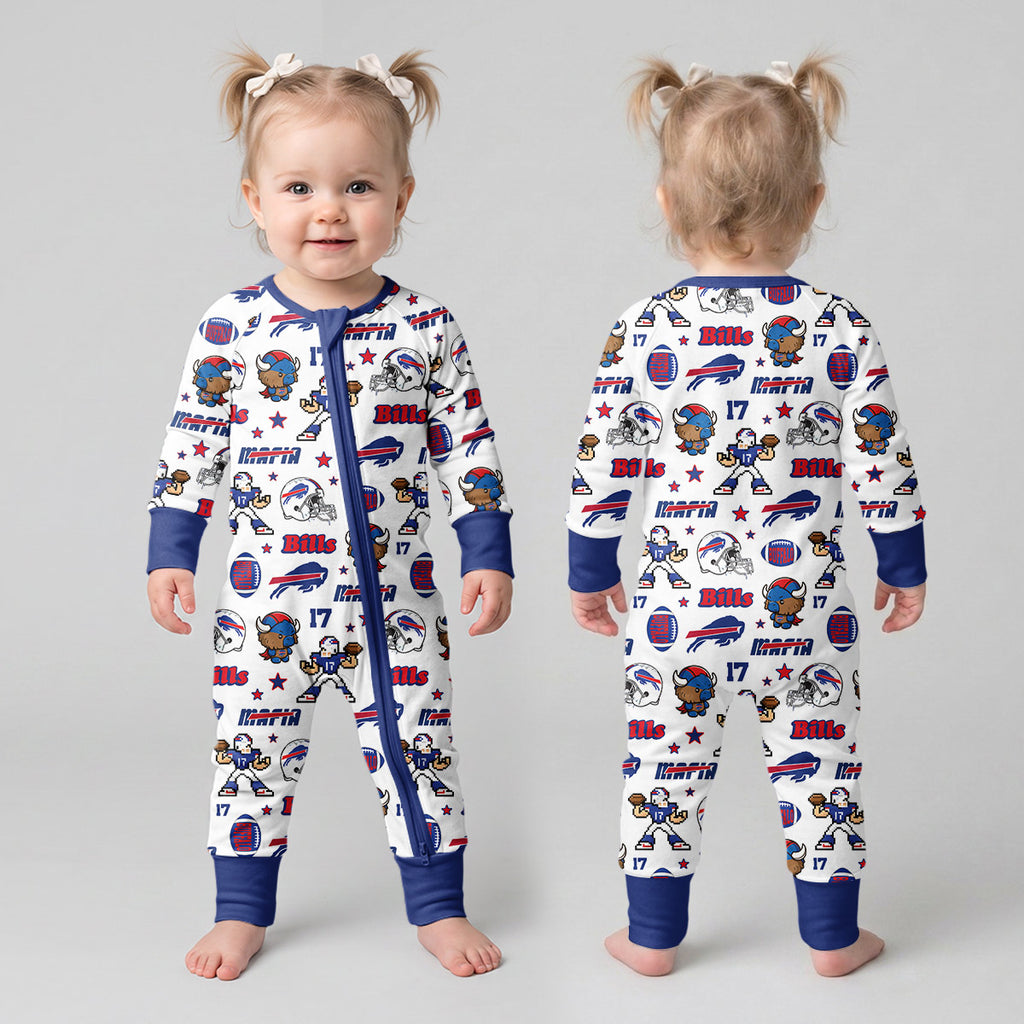 Buffalo Football! Inspired Bamboo Convertible Zippy