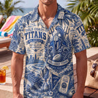 Gold Coast Titans Hawaiian Shirt – Retro Inspired Shirt