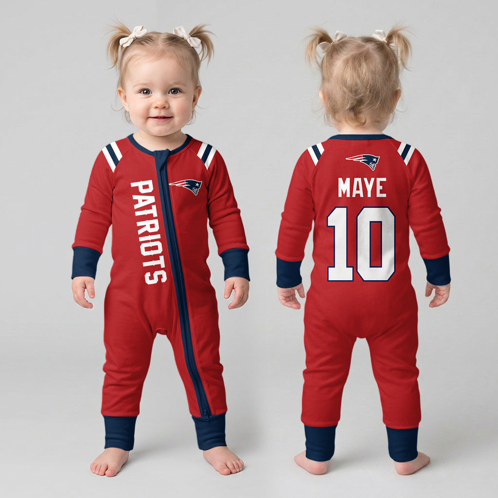 Patriots Football! Inspired Bamboo Convertible Zippy