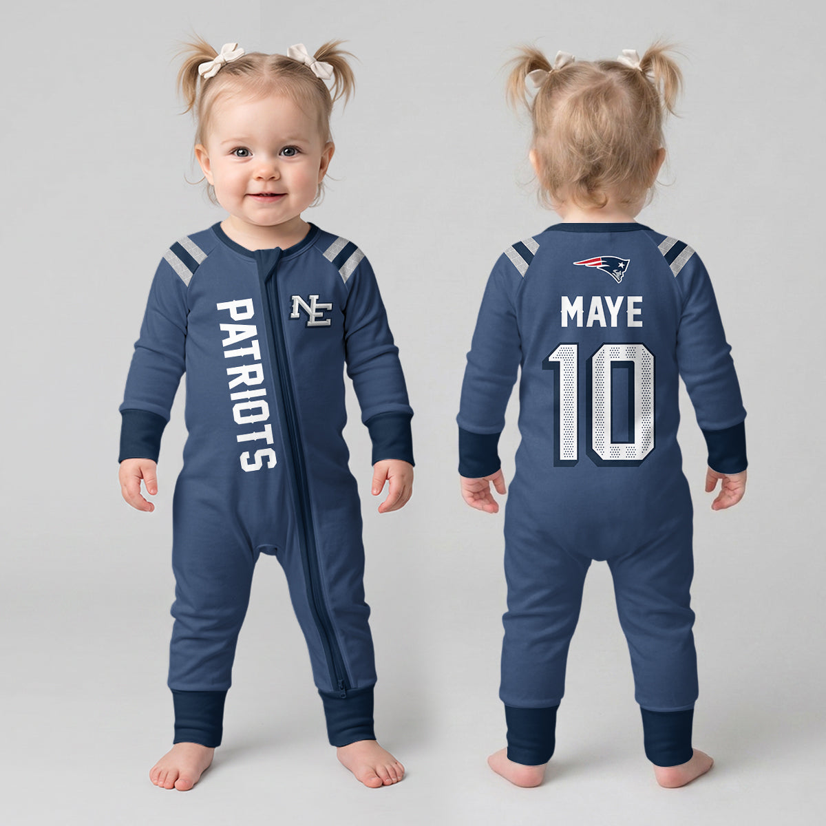 Patriots Football! Inspired Bamboo Convertible Zippy