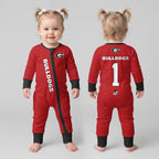 Georgia Bulldogs Football! Inspired Bamboo Convertible Zippy For Kid