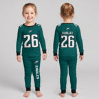 Eagles Football Barkley 26! Inspired Bamboo Two Piece Long Sleeve Pajama Set