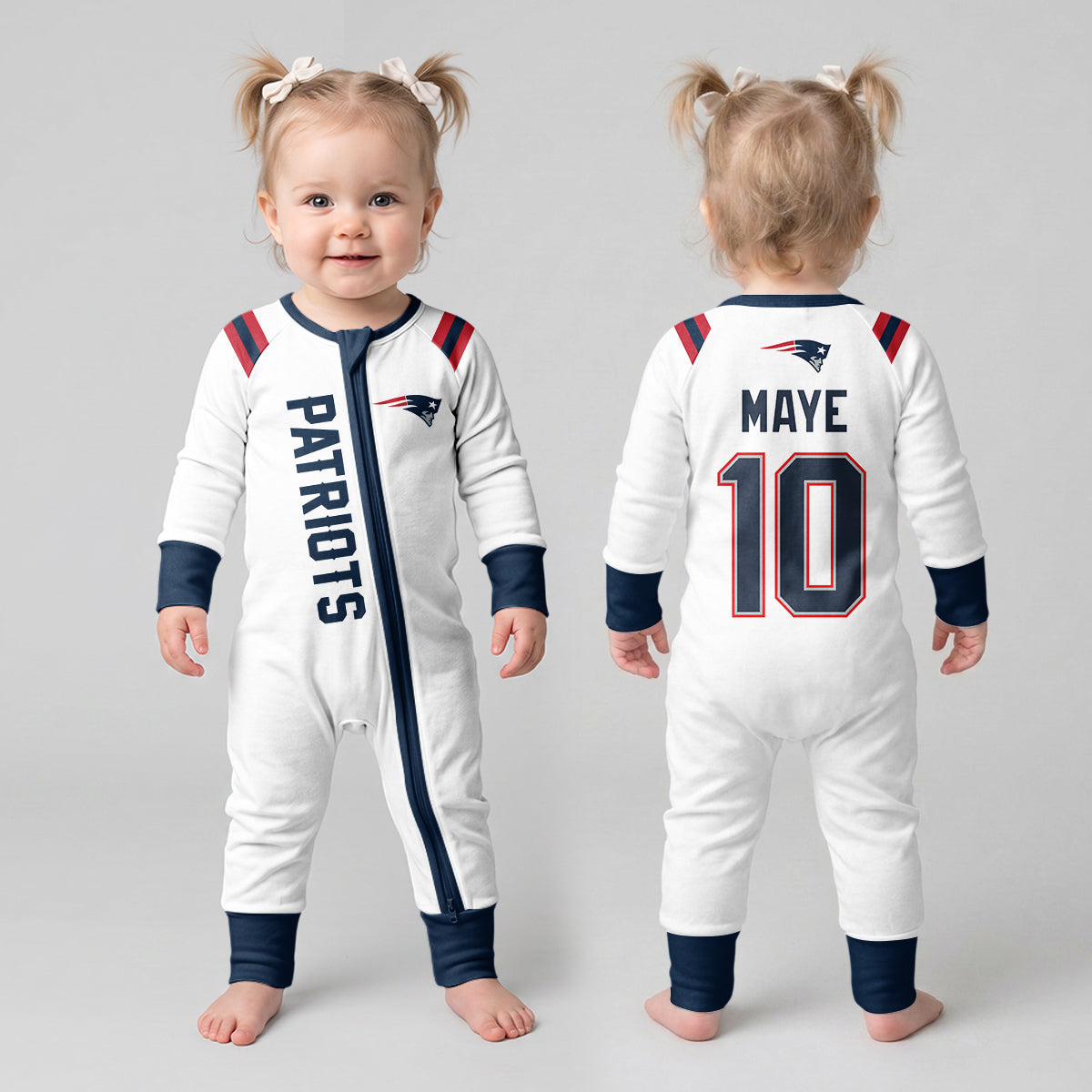 Patriots Football! Inspired Bamboo Convertible Zippy