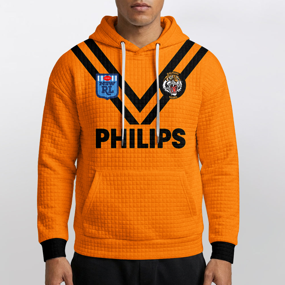 Wests Unisex Balmain 1989 Waffle Hoodie