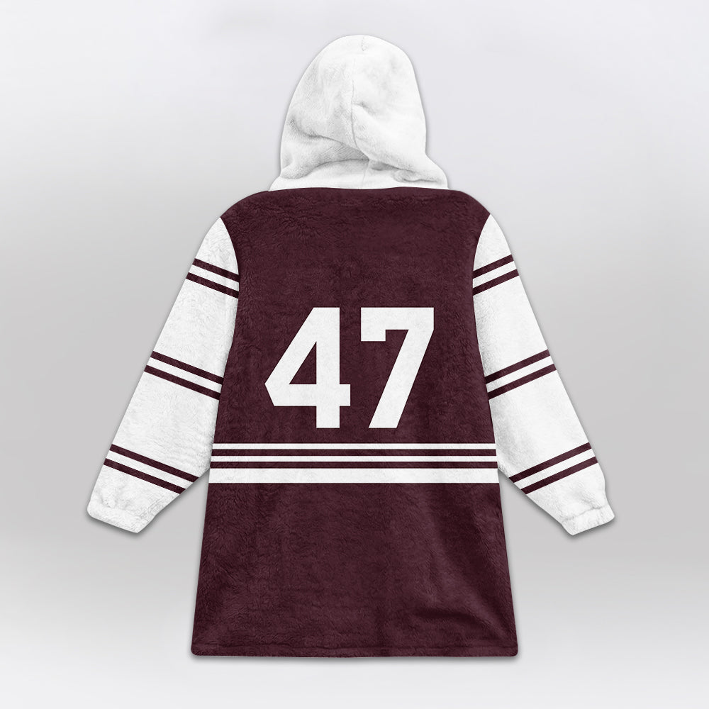 Manly Warringah Unisex Blanket Hoodie