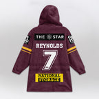 Brisbane Adam Reynolds 7 Blanket Hoodie