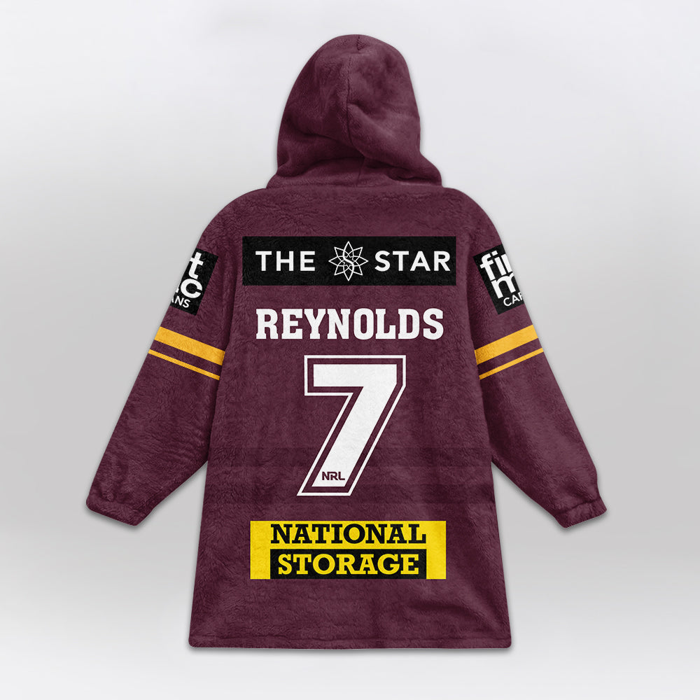 Brisbane Adam Reynolds 7 Blanket Hoodie
