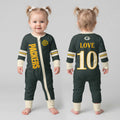 Green Bay P. JL10 Football!! Inspired Bamboo Convertible Zippy