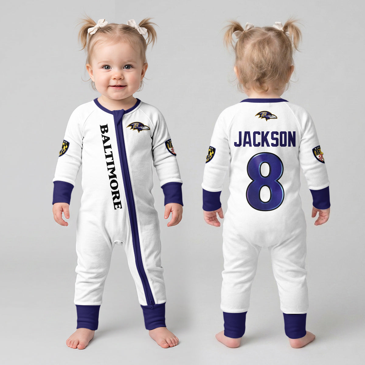 Baltimore RV Football JS 8! Inspired Bamboo Convertible Zippy