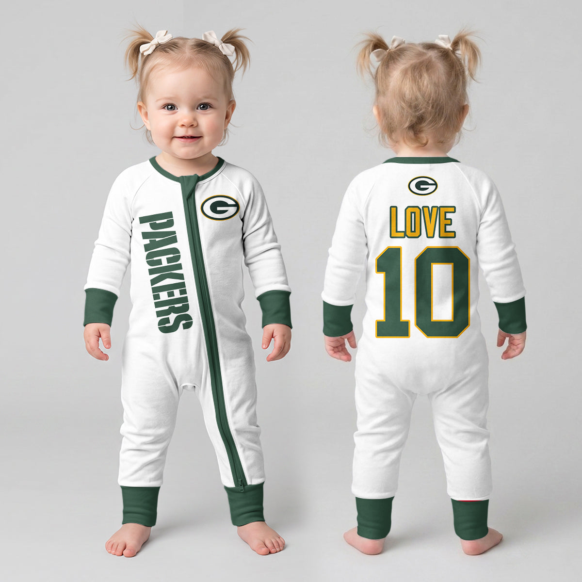 Green Bay P. JL10 Football!! Inspired Bamboo Convertible Zippy