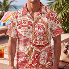Dolphins Hawaiian Shirt – Retro Inspired Shirt