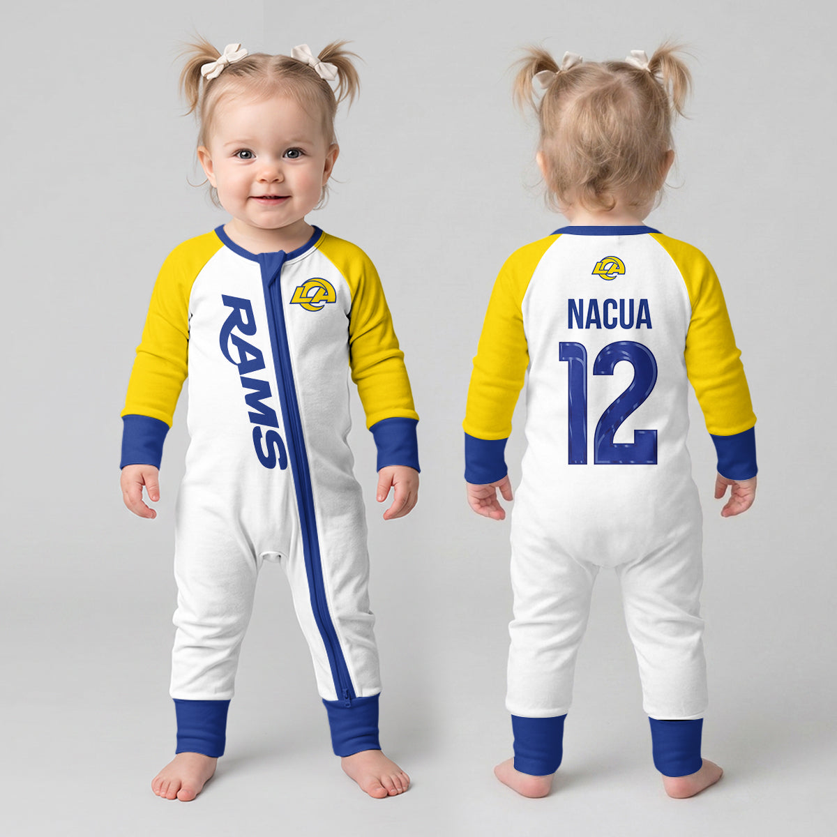 LA Rams Football!! Inspired Bamboo Convertible Zippy