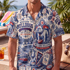 Western Bulldogs Hawaiian Shirt – Retro Inspired Shirt