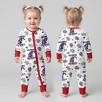 Patriots Football x Captain Inspired Bamboo Convertible Zippy