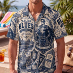 Carlton Blues Hawaiian Shirt – Retro Inspired Shirt