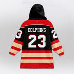 Dolphins Unisex Blanket Hoodie
