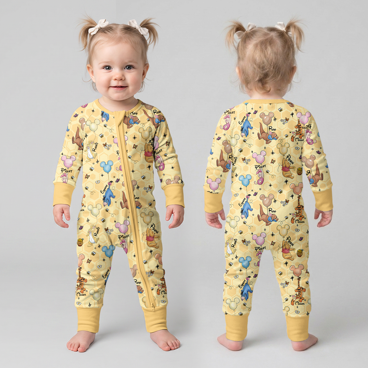 Baloons Bear and Friends Bamboo Convertible Zippy