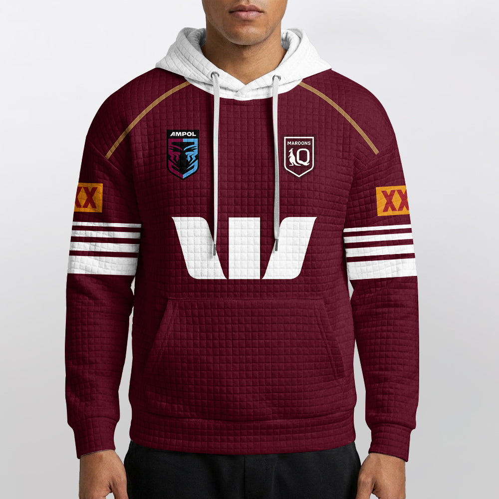 Queensland Rugby 2026 Waffle Hoodie