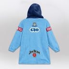 NSW Blues Rugby Blanket Hoodie