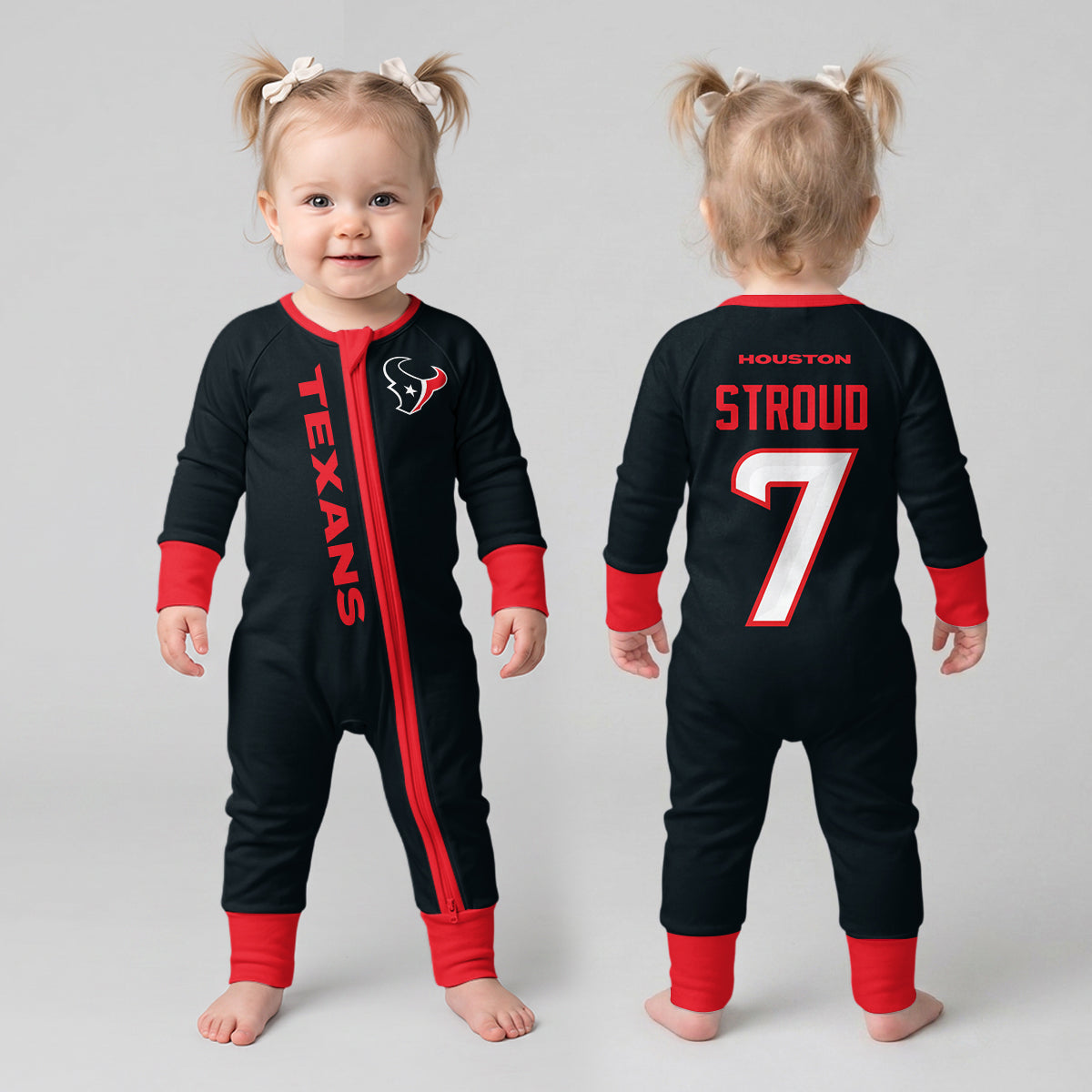 Houston Texans Football!! Inspired Bamboo Convertible Zippy