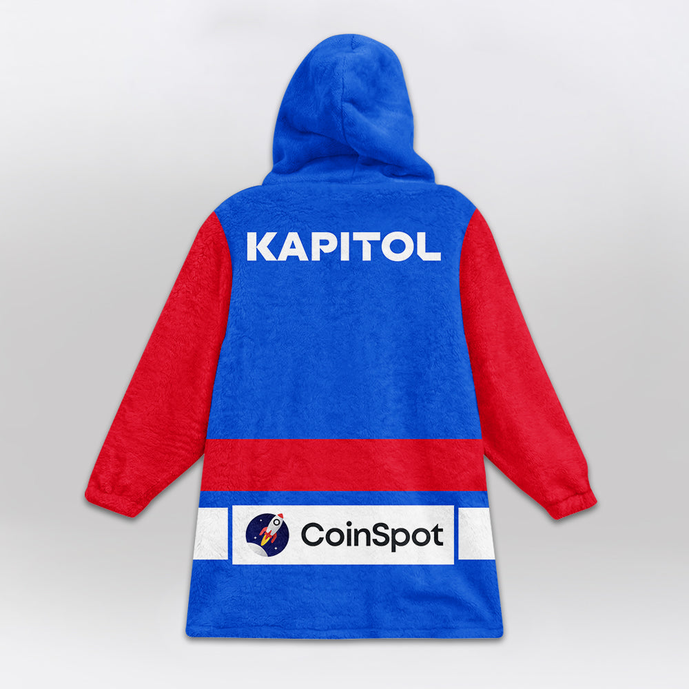 Western Bulldogs Unisex Blanket Hoodie