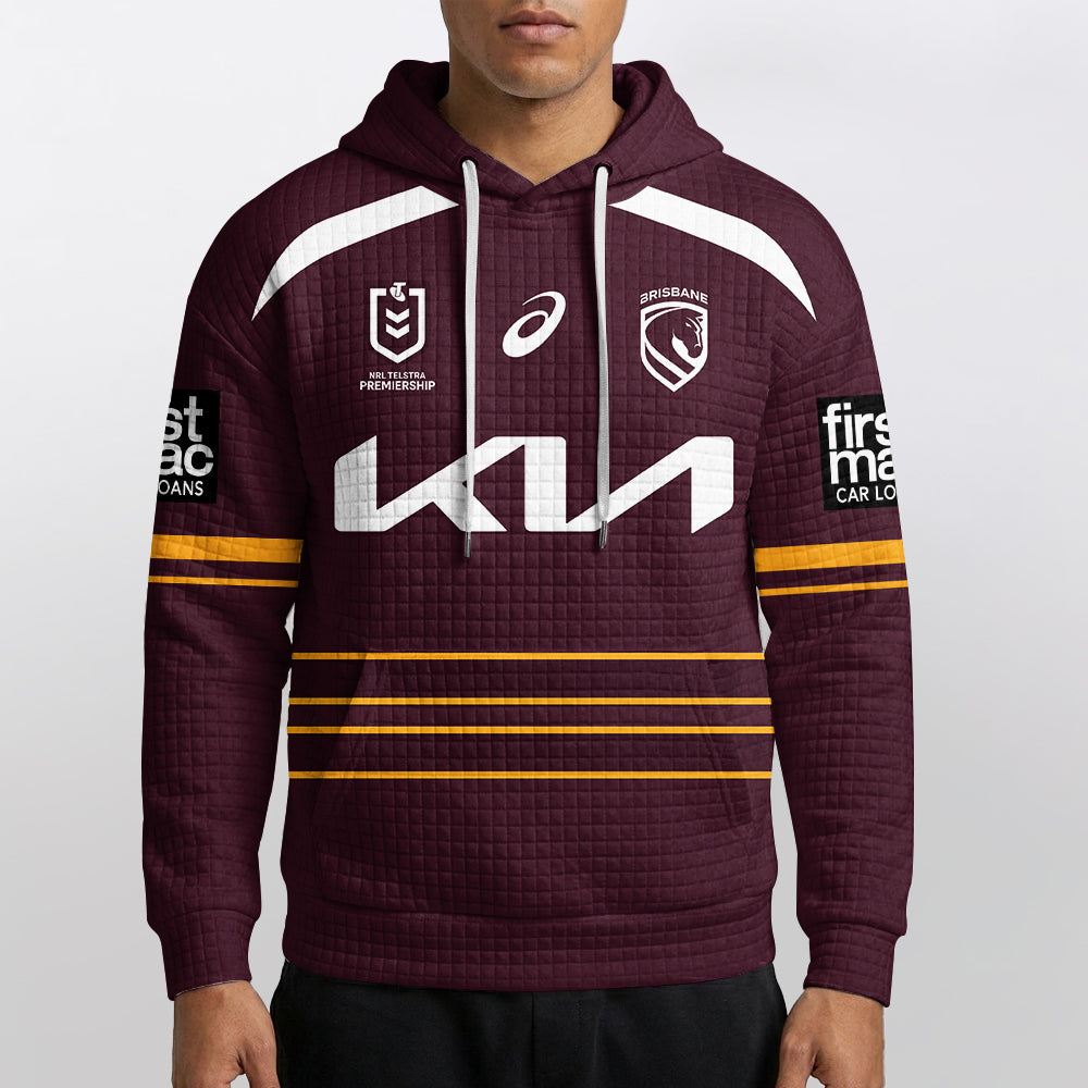 Brisbane Home Waffle Hoodie
