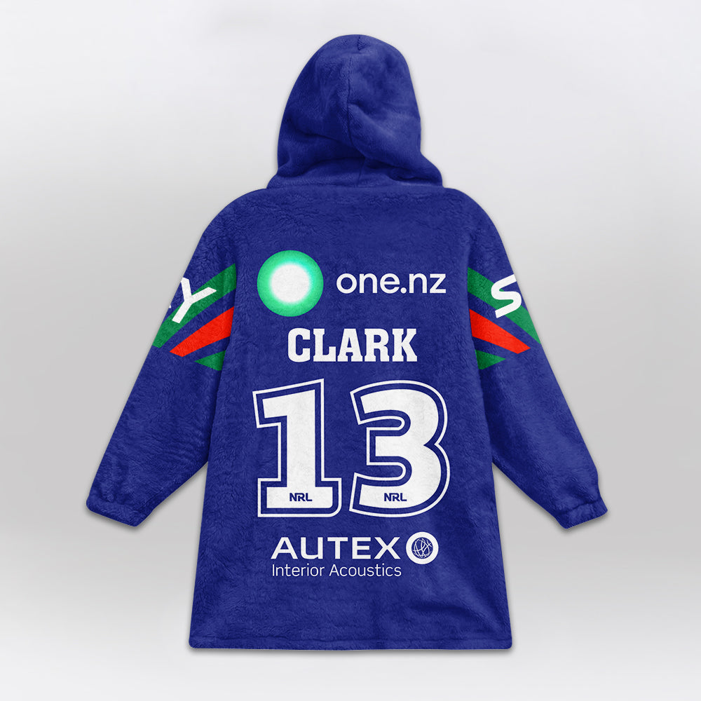 New Zealand 2026 Home Erin Clark 13 Unisex Blanket Hoodie