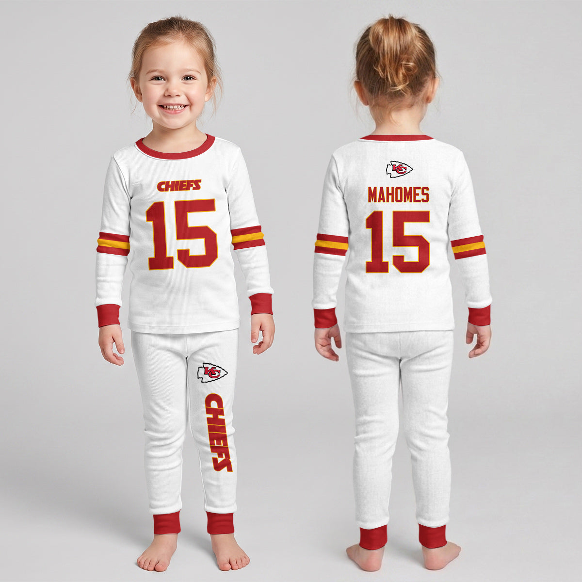 Kansas CC PM 15! Inspired Bamboo Two Piece Long Sleeve Pajama Set