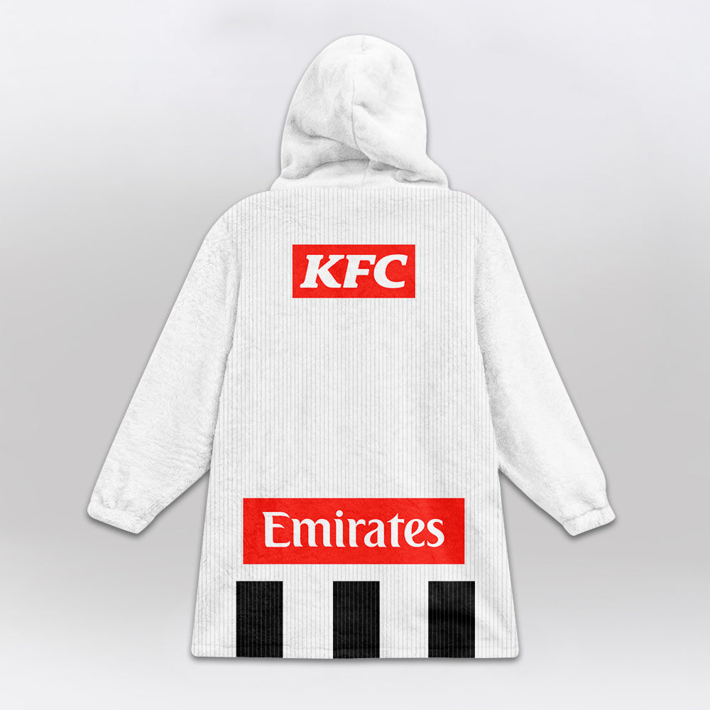 Collingwood Football Blanket Hoodie