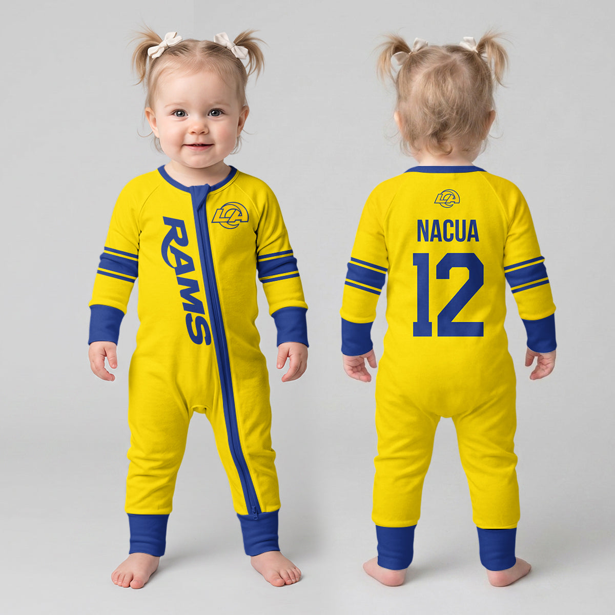 LA Rams Football!! Inspired Bamboo Convertible Zippy