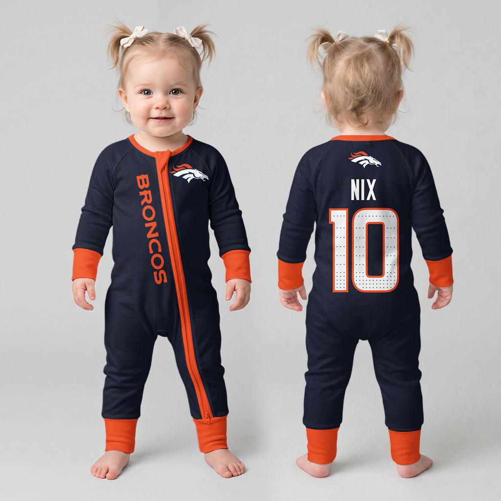 Denver B. BN10 Football!! Inspired Bamboo Convertible Zippy