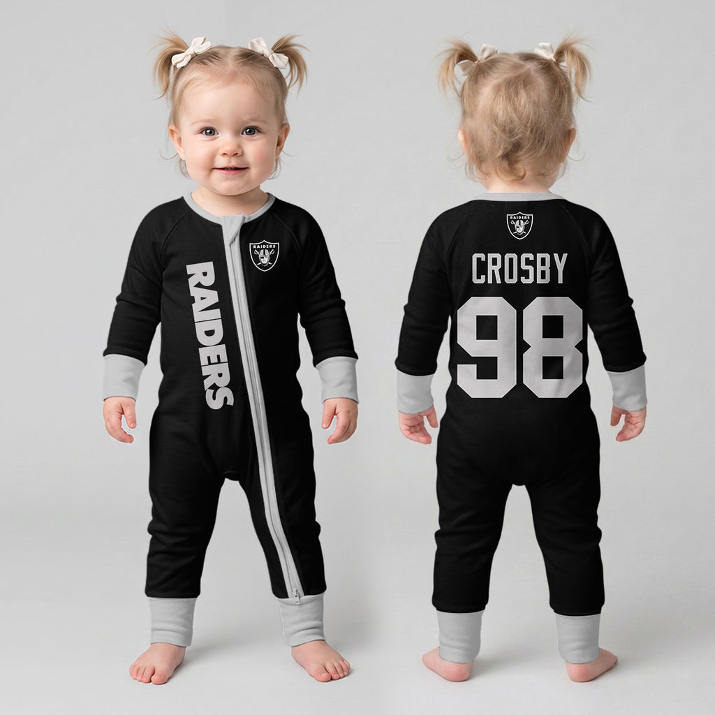 Raiders MC 98 Football!! Inspired Bamboo Convertible Zippy
