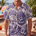 Fremantle Dockers Hawaiian Shirt – Retro Inspired Shirt