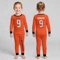 Bengals Football JB 09! Inspired Bamboo Two Piece Long Sleeve Pajama Set