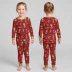Niners Football x Pete Inspired Bamboo Two Piece Long Sleeve Pajama Set