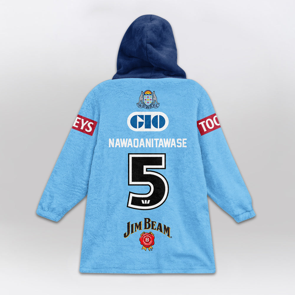 NSW Blues Marky Mark Blanket Hoodie