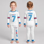 Houston T. Football!! Inspired Bamboo Two Piece Long Sleeve Pajama Set
