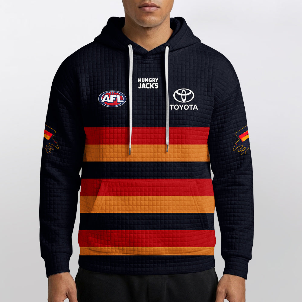 Adelaide Football 2026 Home Waffle Hoodie