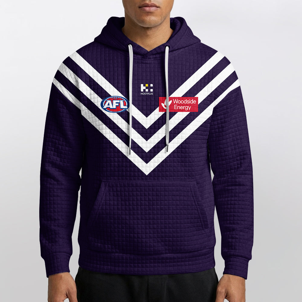 Fremantle Dockers Unisex Waffle Hoodie