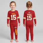 Kansas CC PM 15! Inspired Bamboo Two Piece Long Sleeve Pajama Set