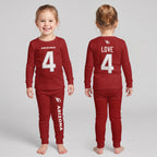 Arizona Cardinals Football!! Inspired Bamboo Two Piece Long Sleeve Pajama Set