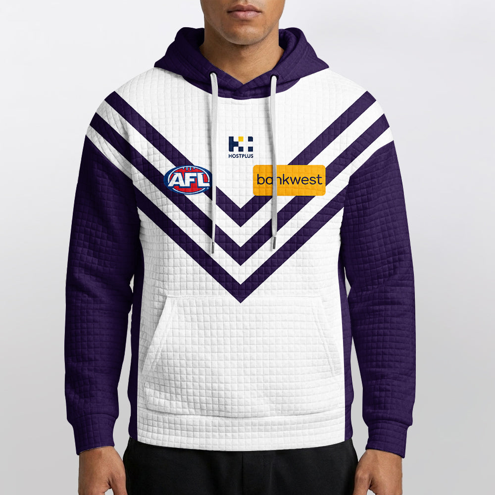 Fremantle Football Unisex Waffle Hoodie