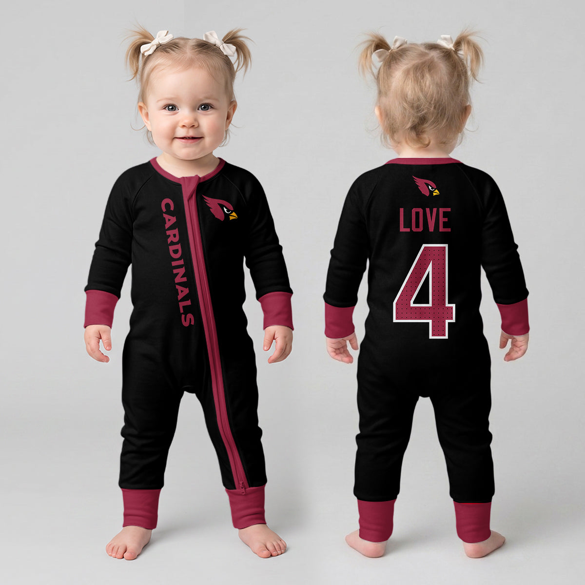 Arizona Cardinals Football!! Inspired Bamboo Convertible Zippy