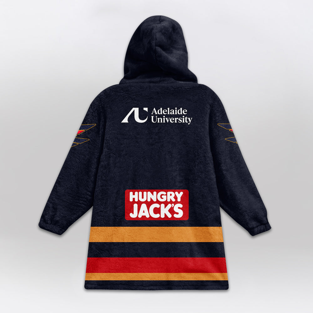 Adelaide Football 2026 Home Blanket Hoodie