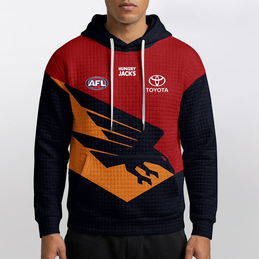 Adelaide Football 2026 Gather Round Waffle Hoodie