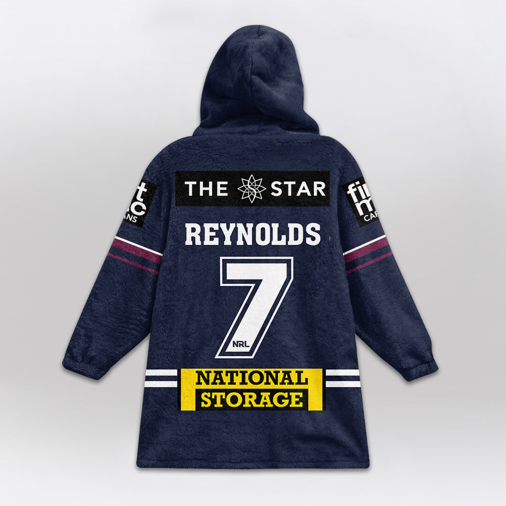 Brisbane Adam Reynolds 7 Blanket Hoodie