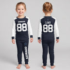 Dallas C. Football CDLamb 88! Inspired Bamboo Two Piece Long Sleeve Pajama Set