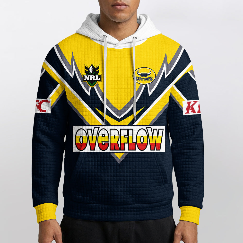 North Queensland 2000 Alternate Away Retro Waffle Hoodie